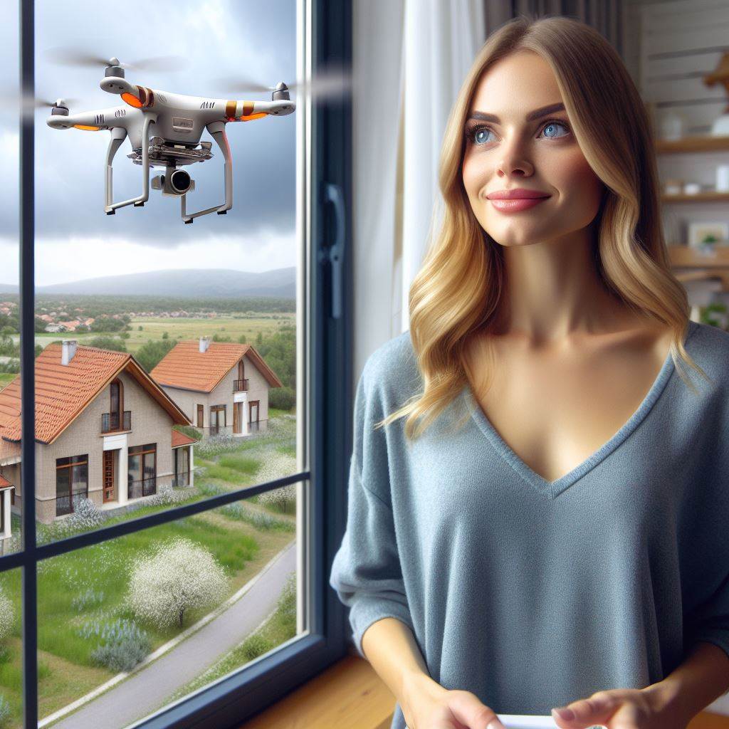 Drones for Aerial Property Views