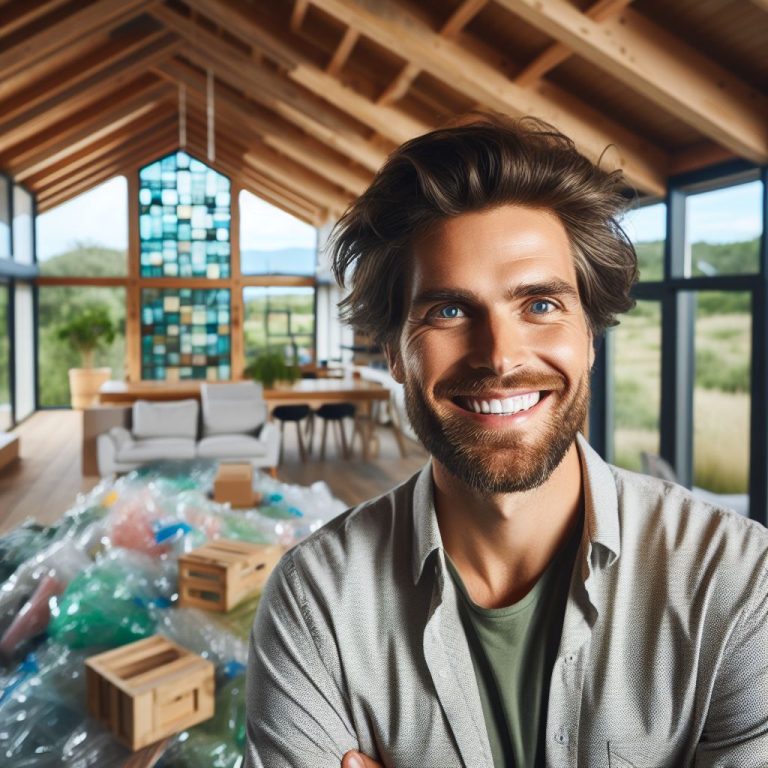 View of Recycled Materials in Home Renovations