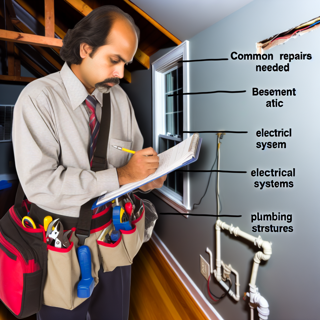 Home Inspection Checklist For Identifying Common Seller Repairs