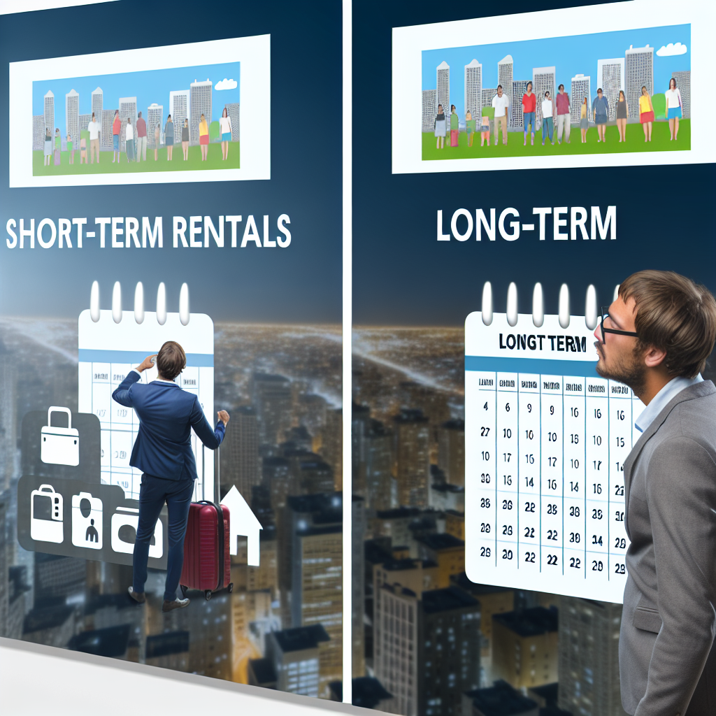 Pros And Cons Of Short-Term Rentals Versus Long-Term Rentals