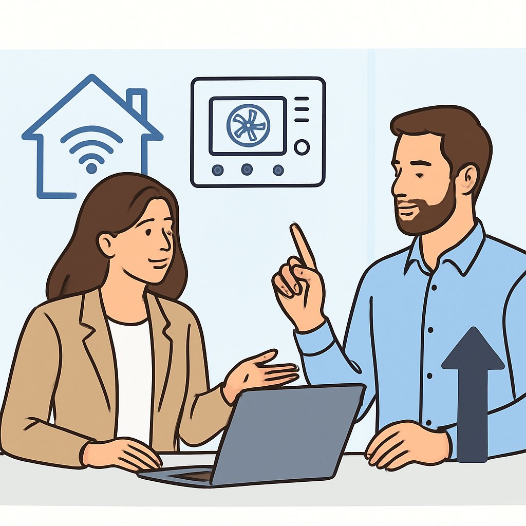IoT HVAC Systems for Energy-Efficient Properties